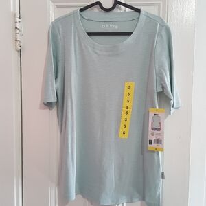 Orvis Women's Soft Aqua Short Sleeve Tee